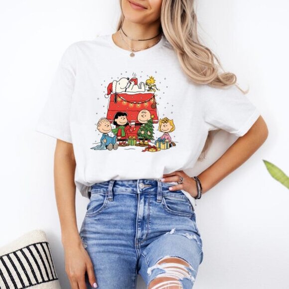 Christmas Peanuts Shirt, Snoopy Christmas Shirt, Charlie Brown Christmas Shirt - Picture 1 of 5